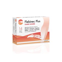 Flebinec Plus - Integratore per il Benessere delle Gambe - 14 Bustine