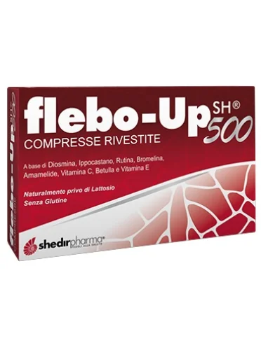 Flebo-up sh 500 - integratore per il microcircolo - 30 compresse Flebo-up sh 500 - integratore per il microcircolo - 30 compresse