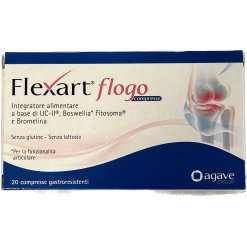 Flexart Flogo - Integratore per Articolazioni e Cartilagini - 20 Compresse