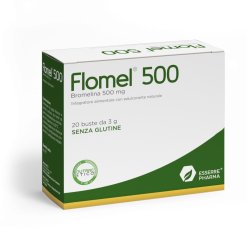 Flomel 500 Integratore di Bromelina 20 Bustine