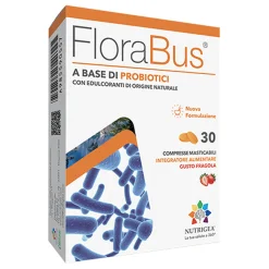 Florabus Integratore di Probiotici 30 Compresse
