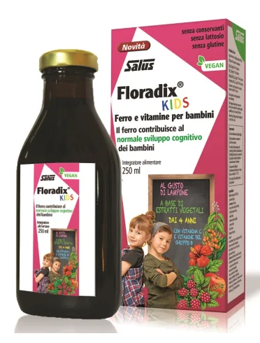 Floradix kids - integratore di ferro e vitamine - 250 ml Floradix kids - integratore di ferro e vitamine - 250 ml