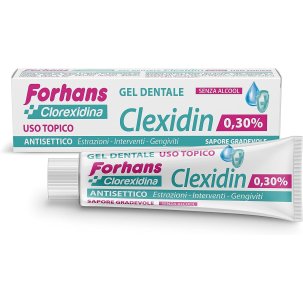 Forhans Clexidin Collutorio in Gel con Clorexidina 30 ml