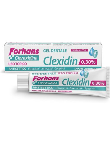 Forhans clexidin collutorio in gel con clorexidina 30 ml