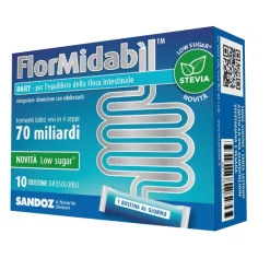 Flormidabil Daily - Integratore di Probiotici con Stevia - 10 Bustine