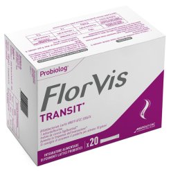 Florvis Transit - Integratore di Fibre e Probiotici - 20 Bustine