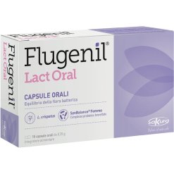 Flugenil Lact Oral Integratore di Probiotici 15 Capsule