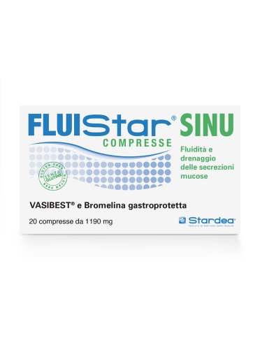 Fluistar sinu - integratore per vie respiratorie - 20 compresse