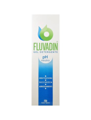 Fluvadin gel detergente - detergente corpo ph neutro senza sapone - 150 ml