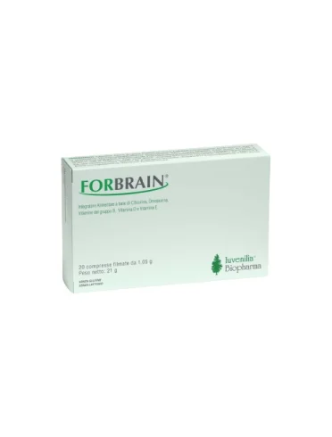 Forbrain integratore funzione cerebrale 20 compresse Forbrain integratore funzione cerebrale 20 compresse