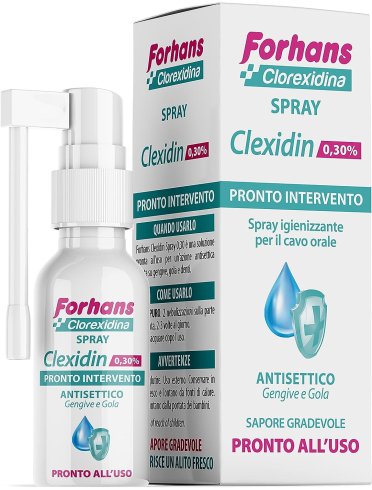 Forhans clexidin spray orale con clorexidina 50 ml