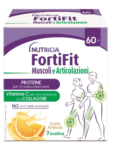 Nutricia fortifit muscoli e articolazioni - proteine per massa muscolare - 142 g Nutricia fortifit muscoli e articolazioni - proteine per massa muscolare - 142 g
