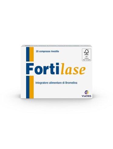 Fortilase - integratore di bromelina antinfiammatorio - 20 compresse