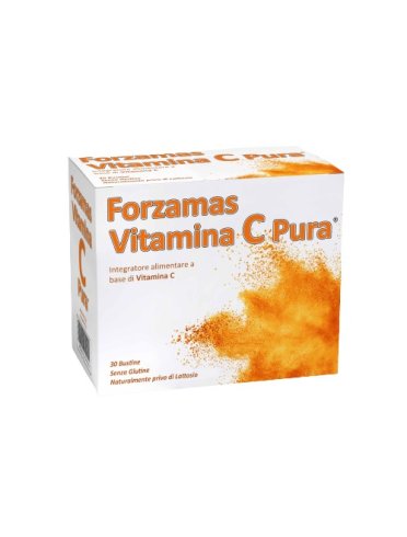 Forzamas vitamina c pura integratore 30 bustine