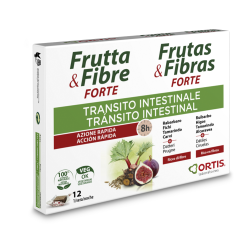 Frutta & Fibre Forte Integratore Transito Intestinale 12 Cubetti