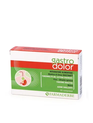 Gastro dolor integratore funzione digestiva 30 compresse Gastro dolor integratore funzione digestiva 30 compresse
