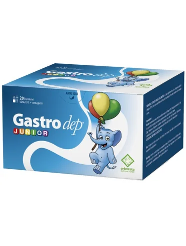 Gastrodep junior - integratore digestivo - 20 flaconcini Gastrodep junior - integratore digestivo - 20 flaconcini