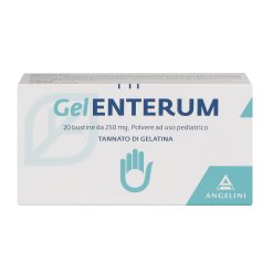 GelENTERUM 250 mg - Trattamento dell'Intestino per Bambini - 20 Bustine