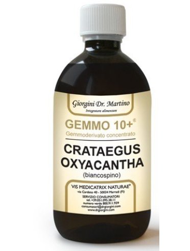 Gemmo 10+ biancospino - integratore per la salute del cuore - 500 ml