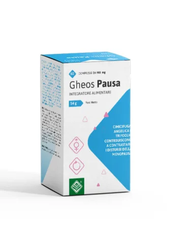 Gheos pausa integratore menopausa 60 compresse Gheos pausa integratore menopausa 60 compresse
