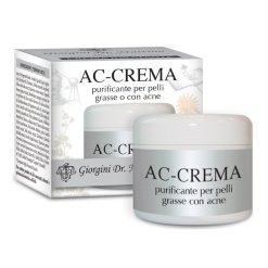 AC-Crema - Crema Corpo Purificante per Pelle Grassa e Acneica - 50 ml