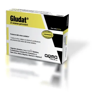 Gludat Integratore di Glutatione Antiossidante 20 Compresse