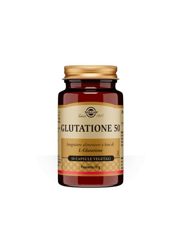 Solgar glutatione 50 integratore - 30 capsule vegetali
