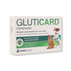 Gluticard - Integratore per la Funzione Epatica di Cani e Gatti - 30 Compresse Divisibili