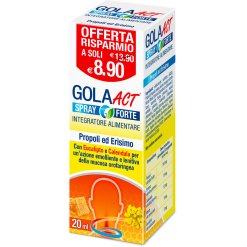 Gola Act Spray Forte Integratore 20 ml