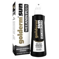 Golderm Sun Melanin Plus - Spray Solare Corpo Acceleratore di Melatonina - 200 ml