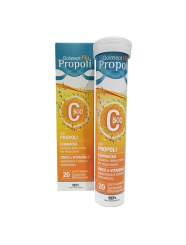 Golasept propoli integratore vitamina c 20 compresse effervescenti