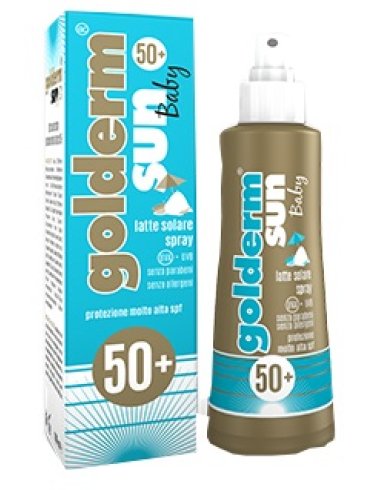 Golderm sun baby spf50+ - spray solare per bambini con protezione molto alta spf 50+ - 100 ml 