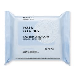 Goovi Fast & Glorious Salviettine Struccanti 20 Pezzi