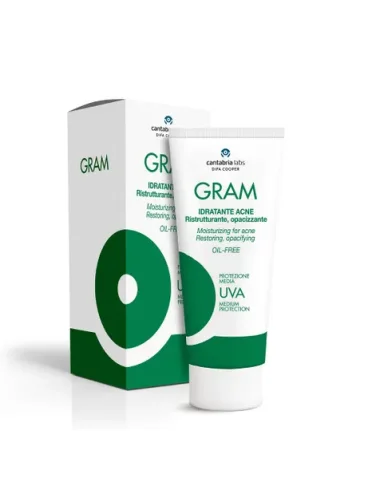 Gram idratante acne crema ristrutturante 50 ml