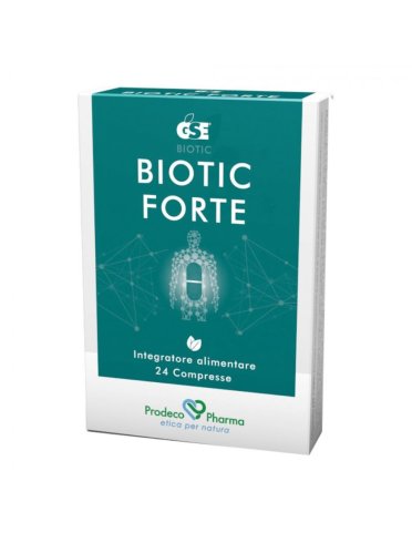 Gse biotic forte integratore supporto immunitario 24 compresse