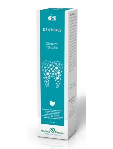 Gse dentifree dentifricio gengive sensibili 75 ml Gse dentifree dentifricio gengive sensibili 75 ml