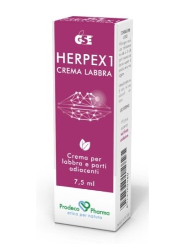 Gse herpex 1 crema labbra per herpes 7,5 ml