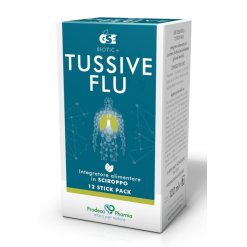 GSE Tussive Flu Integratore Fluidificante 12 Stickpack