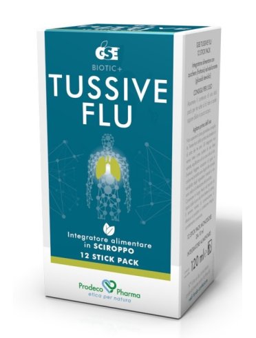 Gse tussive flu integratore fluidificante 12 stickpack
