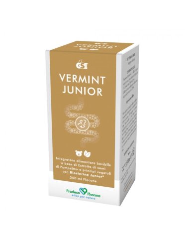 Gse vermint junior sciroppo funzionalità intestinale 250 ml
