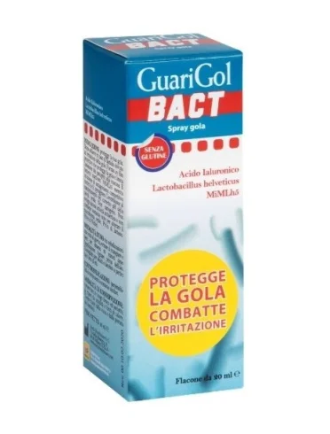Guarigol bact - trattamento di irritazioni della gola - spray 20 ml Guarigol bact - trattamento di irritazioni della gola - spray 20 ml