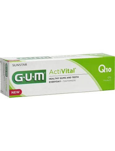 Gum activital dentifricio con coenzima q10 75 ml Gum activital dentifricio con coenzima q10 75 ml