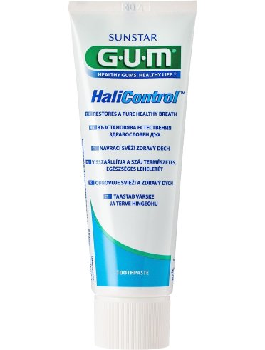 Gum halicontrol dentifricio gel per alitosi 75 ml