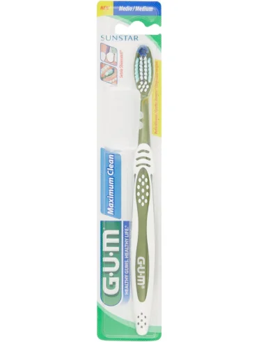 Gum maximum clean spazzolino medio 1 pezzo Gum maximum clean spazzolino medio 1 pezzo