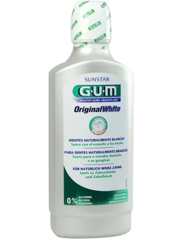Gum original white collutorio sbiancante 500 ml Gum original white collutorio sbiancante 500 ml