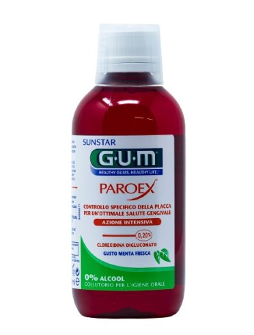 Gum paroex collutorio azione intensiva con clorexidina 0.20% 300 ml