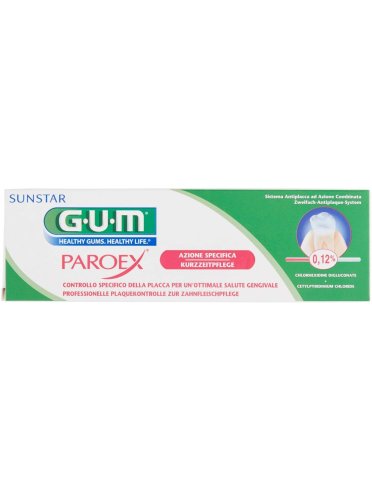 Gum paroex dentifricio con clorexidina 0.12% 75 ml