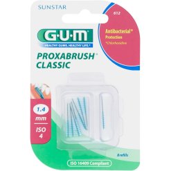 Gum Proxabrush Classic Scovolino Interdentale 1.4 mm 8 Pezzi