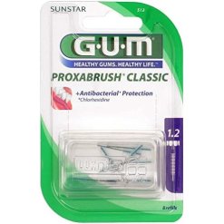 Gum Proxabrush Classic Scovolino Interdentale 1.2 mm 8 Pezzi