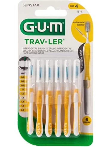 Gum travler scovolino 1.3 mm - 6 pezzi Gum travler scovolino 1.3 mm - 6 pezzi